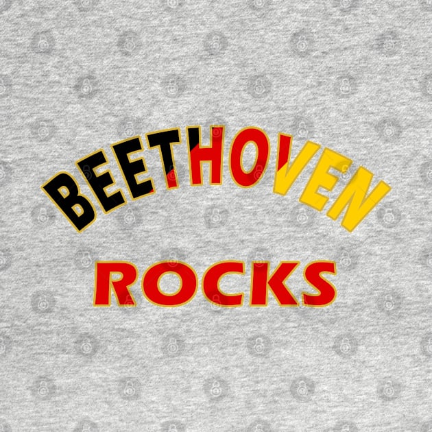 Beethoven Rocks by Lyvershop